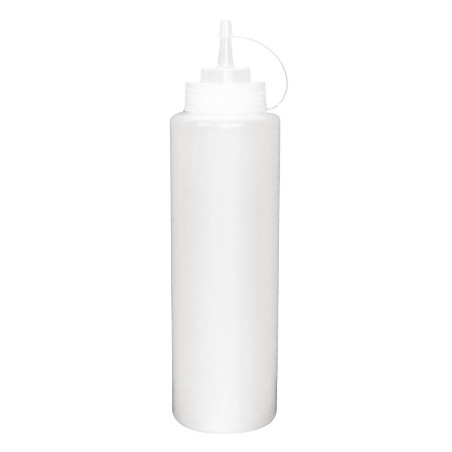 Sauce dispenser 682ml transparent - Vogue - Fourniresto Sauce dispenser 682ml transparent - Vogue - Fourniresto