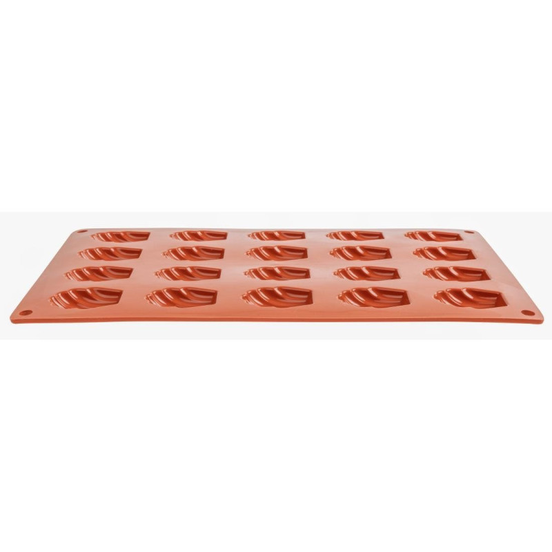 Καλούπι 20 μικρών μαντελέν σιλικόνης Formaflex - GN 1/3 - Pavoni Καλούπι 20 μικρών μαντελέν σιλικόνης Formaflex - GN 1/3 - Pavoni