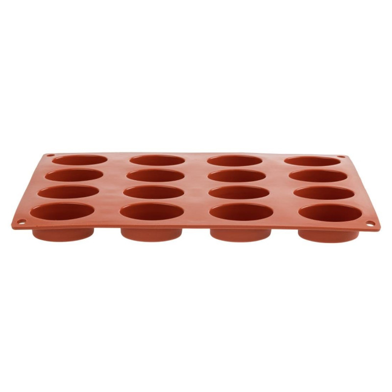Καλούπι 16 οβάλ από σιλικόνη Formaflex - GN 1/3 - Pavoni Καλούπι 16 οβάλ από σιλικόνη Formaflex - GN 1/3 - Pavoni