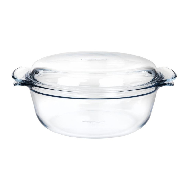 Στρογγυλή Γυάλινη Κοκότα - 3,75L - Pyrex Στρογγυλή Γυάλινη Κοκότα - 3,75L - Pyrex