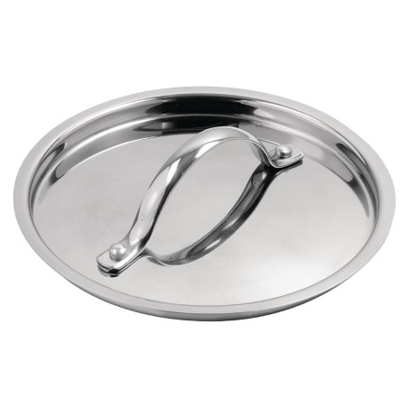 Triple Thickness Tri Wall Pan Lid - Ø 160mm - Vogue Triple Thickness Tri Wall Pan Lid - Ø 160mm - Vogue