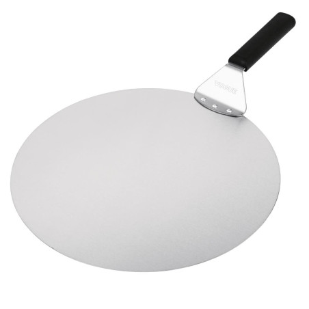 Pizza Peel or Round Cake Pan Vogue 30 cm - Stainless Steel Pizza Peel or Round Cake Pan Vogue 30 cm - Stainless Steel