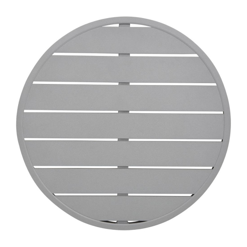 Κυκλικό τραπέζι αλουμινίου γκρι 580mm Bolero - Μοντέρνο στυλ Κυκλικό τραπέζι αλουμινίου γκρι 580mm Bolero - Μοντέρνο στυλ