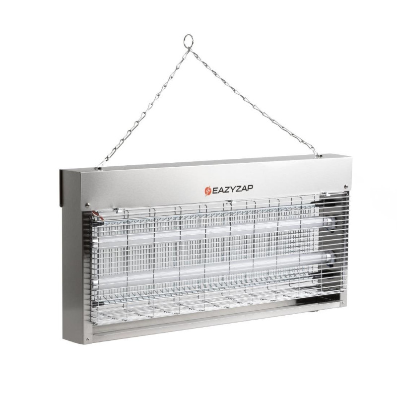 Εκτοξευτής εντόμων LED 20W από ανοξείδωτο χάλυβα - Eazyzap: Αποτελεσματική επαγγελματική λύση Εκτοξευτής εντόμων LED 20W από ανοξείδωτο χάλυβα - Eazyzap: Αποτελεσματική επαγγελματική λύση