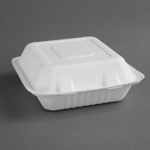 Αποικοδομήσιμες θήκες Bagasse 223mm - Πακέτο 200 τεμαχίων, οικολογικές