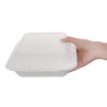 Αποικοδομήσιμες θήκες Bagasse 223mm - Πακέτο 200 τεμαχίων, οικολογικές