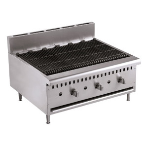 Ψησταριά με αέριο - 915 x 800 χιλιοστά - CombiSteel
