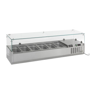 Ψυγείο Σαλατών για τοποθέτηση 6 GN 1/4 Inox CombiSteel - Διατηρήστε τα τρόφιμά σας φρέσκα