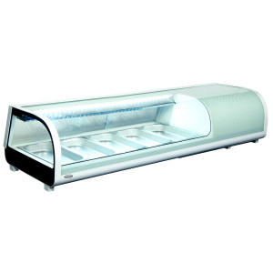 Βιτρίνα για Σούσι CombiSteel - Ψυγείο & Φωτισμός LED
