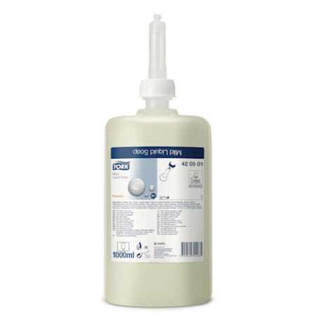 Premium Soft Liquid Soap Cream Tork - Pack of 6, 1L Premium Soft Liquid Soap Cream Tork - Pack of 6, 1L