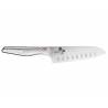 Μαχαίρι Santoku με οπές Seki Magoroku Shoso 16,5 εκ. - Ακριβής και ανθεκτική κοπή