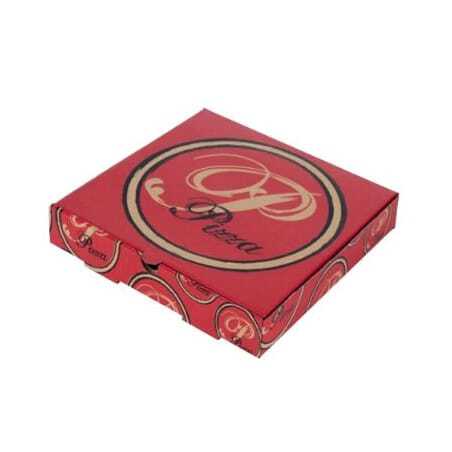 Boîte à Pizza Rouge - 31 x 31 cm - Ecoresponsable - Lot de 100 Boîte à Pizza Rouge - 31 x 31 cm - Ecoresponsable - Lot de 100
