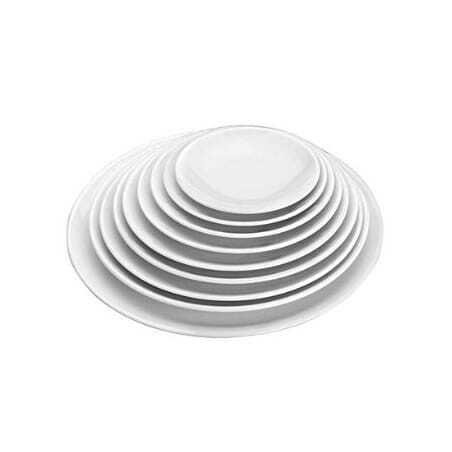 Assiette Ronde en Mélamine - Ø 25,4 x H 2,9 cm Lacor Assiette Ronde en Mélamine - Ø 25,4 x H 2,9 cm Lacor