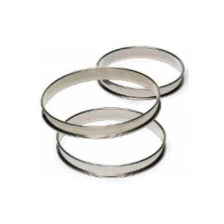 Cercle à Tarte Haut - Ø 90 mm Tellier Cercle à Tarte Haut - Ø 90 mm Tellier