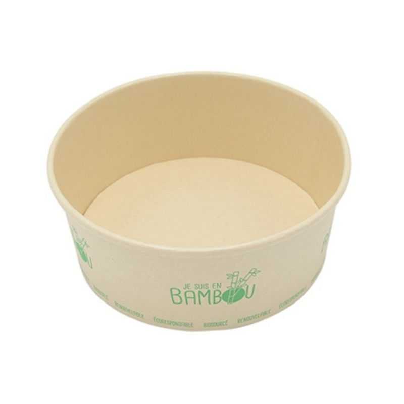 Μπολ σαλάτας από μπαμπού - 1300 ml - Σετ 50 τεμαχίων Μπολ σαλάτας από μπαμπού - 1300 ml - Σετ 50 τεμαχίων