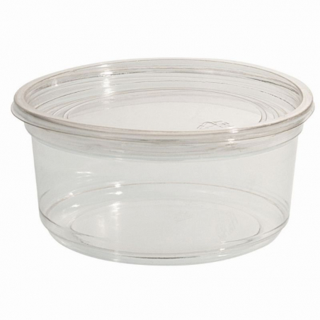 Στρογγυλό κουτί "Φρεσκάδα" - 240 ml - Πακέτο 50