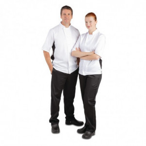 Λευκό μπλούζακι μαγειρικής Nevada - Μέγεθος S - Whites Chefs Clothing - Fourniresto
