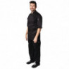 Μπλούζα μαγειρικής unisex μαύρη Cool Vent Montreal - Μέγεθος L - Chef Works - Fourniresto