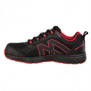 Μαύρα Ελαφριά Ασφαλεία Καλάθια - Μέγεθος 38 - Slipbuster Footwear - Fourniresto