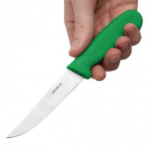 Μαχαίρι Λαχανικών Πράσινο Λεπίδα 10 εκ - Hygiplas - Fourniresto