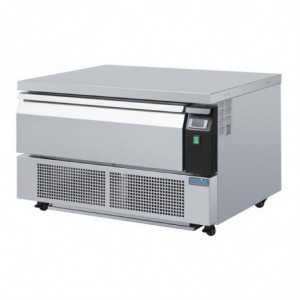 Βάση με διπλό ψύξη 1 συρτάρι σειρά U 2x GN 1/1 - Polar - Fourniresto