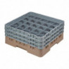 Θήκη για ποτήρια 25 θέσεων Camrack Μπεζ-500x500mm - Cambro