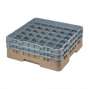 Θήκη για ποτήρια 36 θέσεων Camrack Μπεζ - Π 500 x Β 500mm - Cambro