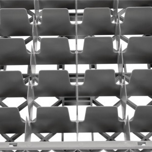 Θήκη για ποτήρια 36 θέσεων - 50 x 50 εκ. - Vogue