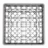 Θήκη για ποτήρια 36 θέσεων - 50 x 50 εκ. - Vogue