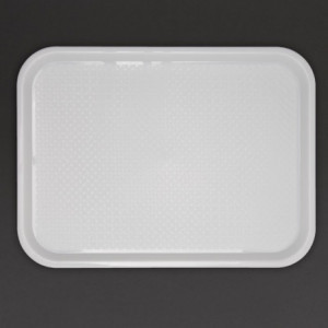 Πλατό Self-Service 305 X 415mm Λευκό - Olympia KRISTALLON - Fourniresto