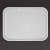 Πλατό Self-Service 305 X 415mm Λευκό - Olympia KRISTALLON - Fourniresto