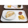 Πλατό Self-Service 305 X 415mm Λευκό - Olympia KRISTALLON - Fourniresto