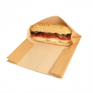 Σακουλάκια Panini Kraft Αποικοδομήσιμα - Πακέτο 500 - Vegware