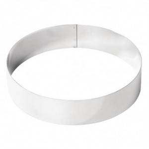 Κύκλος από ανοξείδωτο ατσάλι 200 x 45mm - De Buyer - Fourniresto
