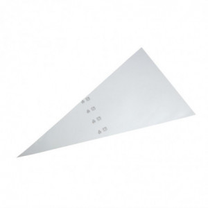 Αναλώσιμες λευκές θήκες για κορνέ 470mm - Schneider - Fourniresto