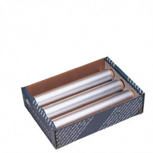 Χαρτί Αλουμινίου - Μ 90μ x Π 450mm - Σετ των 3 - Wrapmaster