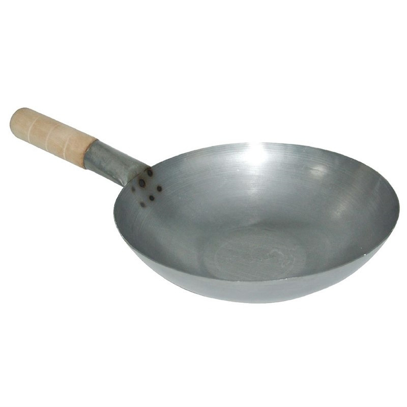 Σκεύος Wok από μαλακό ατσάλι - 35,6 εκ. - Vogue - Fourniresto Σκεύος Wok από μαλακό ατσάλι - 35,6 εκ. - Vogue - Fourniresto