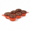 Καλούπι 6 Muffins από Σιλικόνη Formaflex - Pavoni
