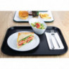 Πλατό self-service 305 x 415mm μαύρο - Olympia KRISTALLON - Fourniresto