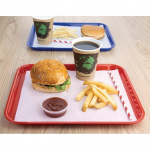 Πιάτο Self-Service Κόκκινο 450 X 350 χιλιοστά - Olympia KRISTALLON - Fourniresto