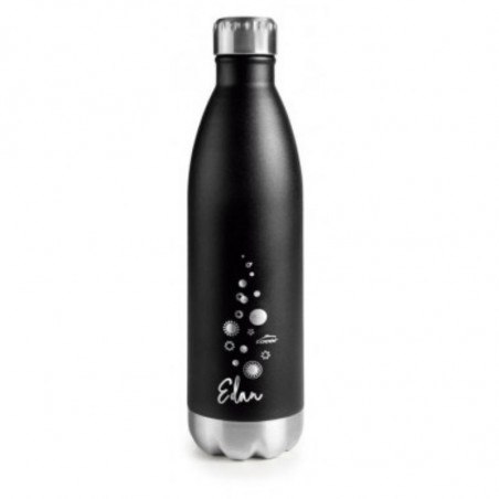Μπουκάλι από μαύρο ανοξείδωτο χάλυβα - 750 ml - Lacor