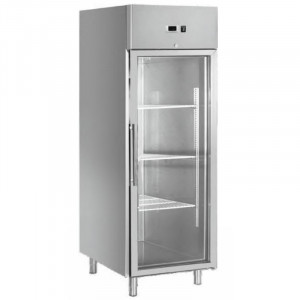 Θερμαινόμενη Ψυγείο με Γυάλινη Πόρτα - 650 L - Dynasteel