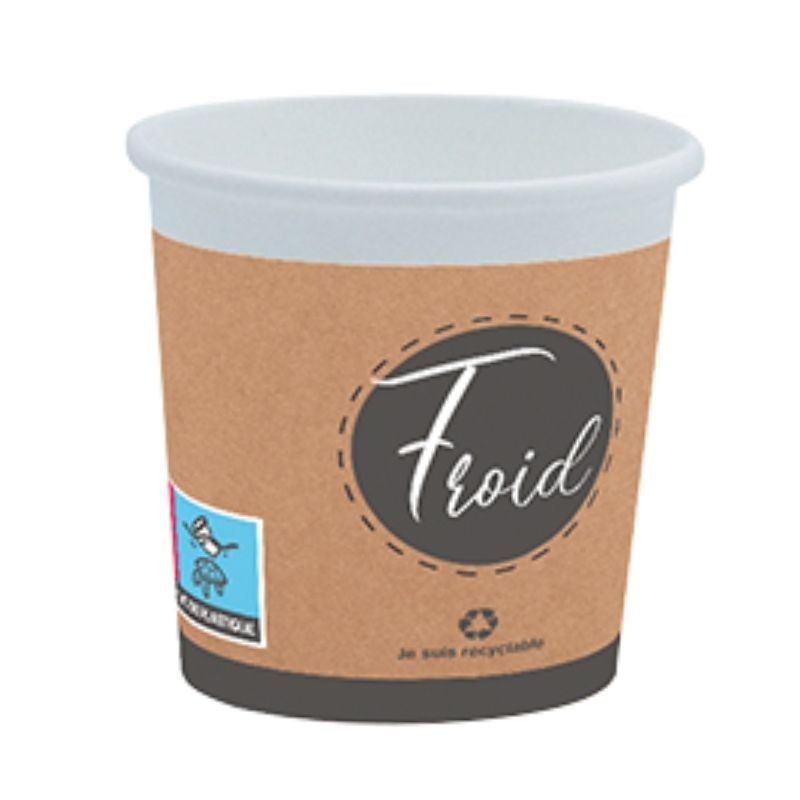 Χάρτινο ποτήρι "Ζεστό ή Φρέσκο" - 30 cl - Πακέτο με 50 τεμάχια Χάρτινο ποτήρι "Ζεστό ή Φρέσκο" - 30 cl - Πακέτο με 50 τεμάχια