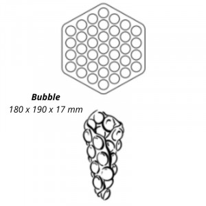 Επαγγελματική Βάφλα Bubble 180° - Ανακλινόμενη Αριστερά Δεξιά