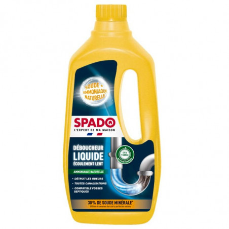 Υγρό αποφρακτικό για αργή εκροή - 1 L - SPADO