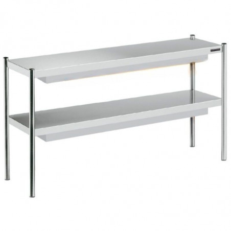 Ράφι τραπεζιού 2 επίπεδα - 1300x350x700 - Distform
