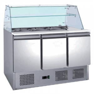Ψυγείο Σαλάτας 3 Πόρτες - 368 L - Dynasteel