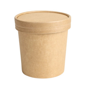 Σκεύος για σούπα Kraft - 360 ml - Πακέτο 300 τεμαχίων - Dynasteel