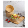Μπολ σαλάτας Kraft - 1000 ml - Πακέτο 300 - Dynasteel