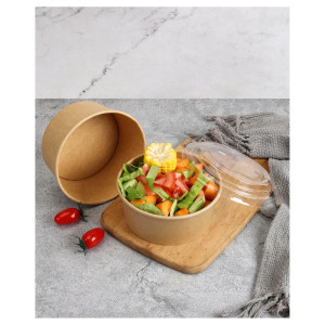 Μπολ σαλάτας Kraft - 1000 ml - Πακέτο 300 - Dynasteel